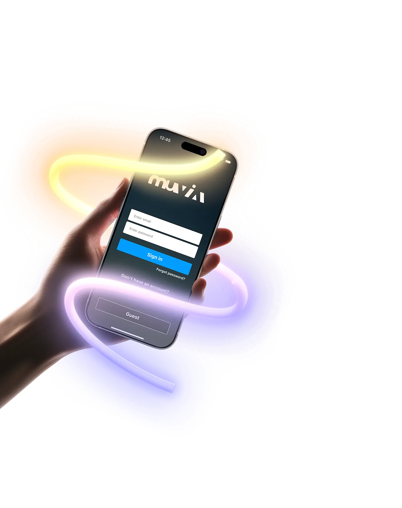 Muvia App Interface